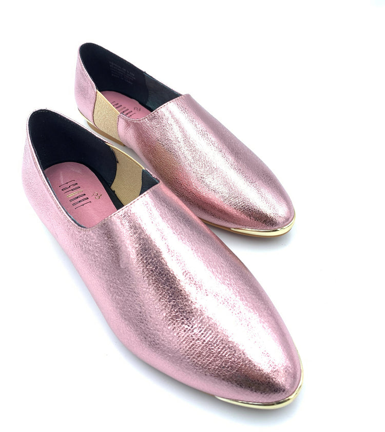 Esporre Pink Metallic Slip On GS527