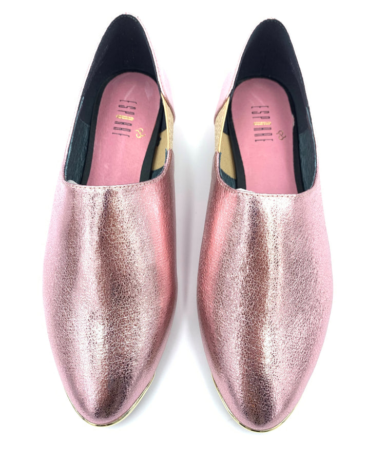 Esporre Pink Metallic Slip On GS527