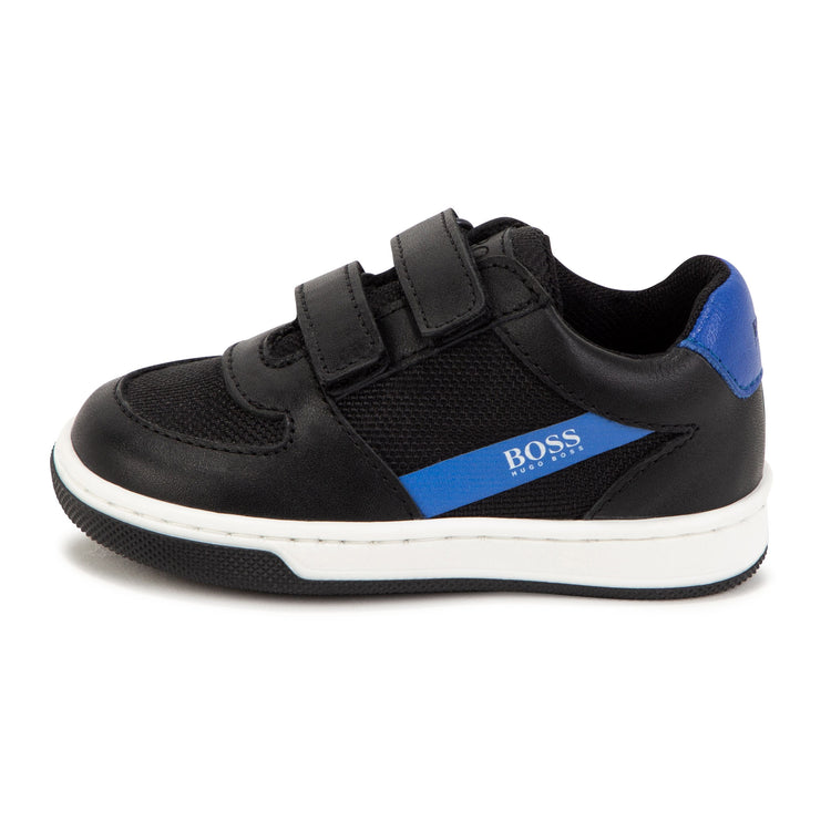 Hugo Boss Black Blue Velcro Sneaker J09160