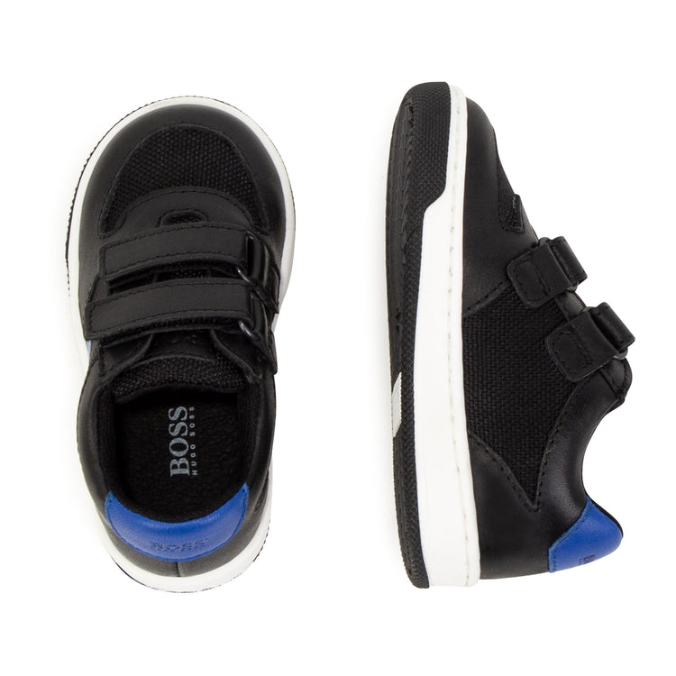 Hugo Boss Black Blue Velcro Sneaker J09160