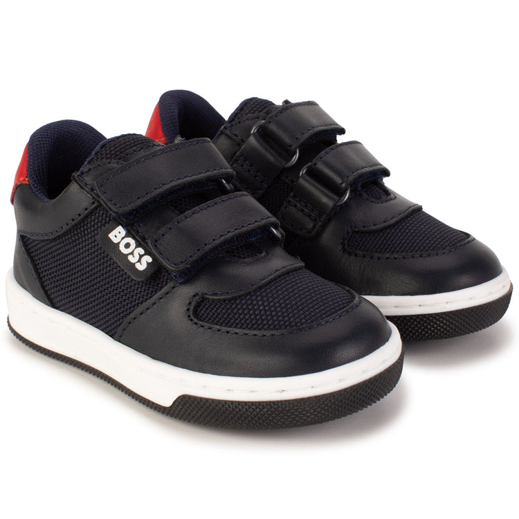 Hugo Boss Navy Velcro Sneaker