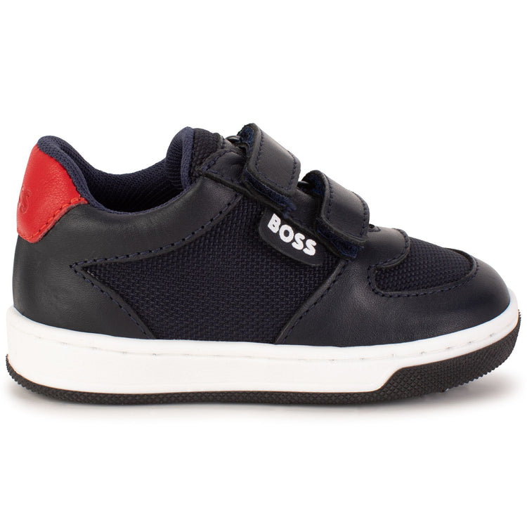 Hugo Boss Navy Velcro Sneaker