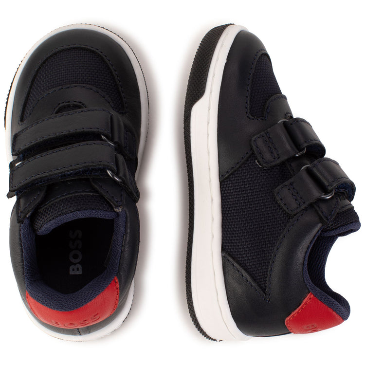 Hugo Boss Navy Velcro Sneaker