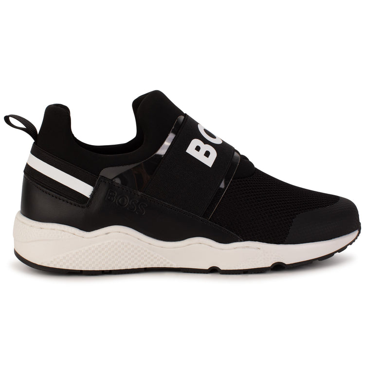 Hugo Boss Black Mesh Logo Sneaker  J29295