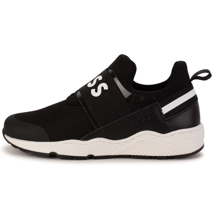 Hugo Boss Black Mesh Logo Sneaker  J29295