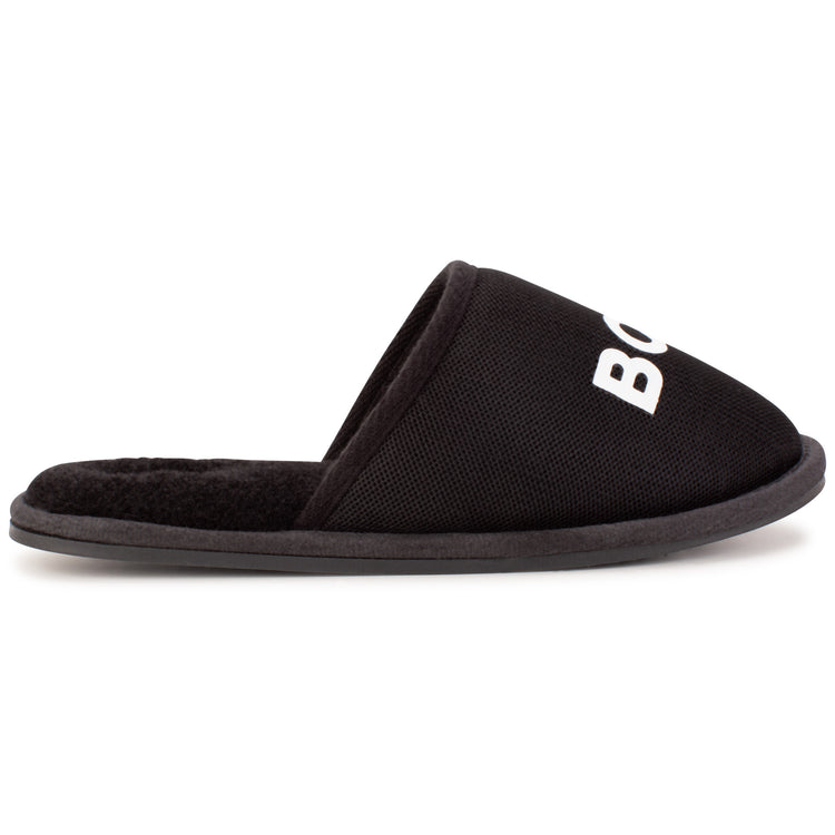 Hugo Boss Black Fuzzy Slipper J29312