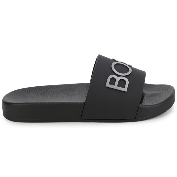 Hugo Boss Black Silver Slide J29325