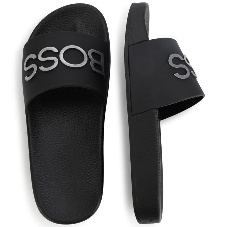 Hugo Boss Black Silver Slide J29325