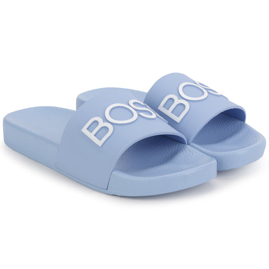 HUGO BOSS POWDER BLUE SLIDE J29325