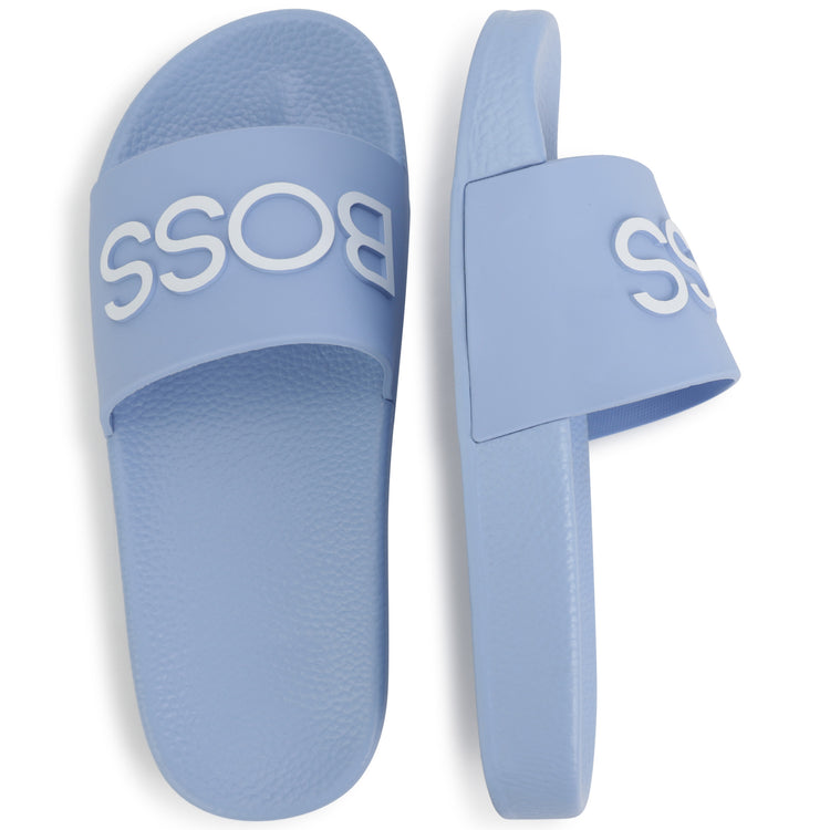 HUGO BOSS POWDER BLUE SLIDE J29325