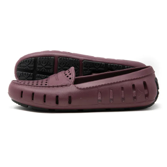 Floafers Posh Burgundy Asphalt Slip On (Ladies)