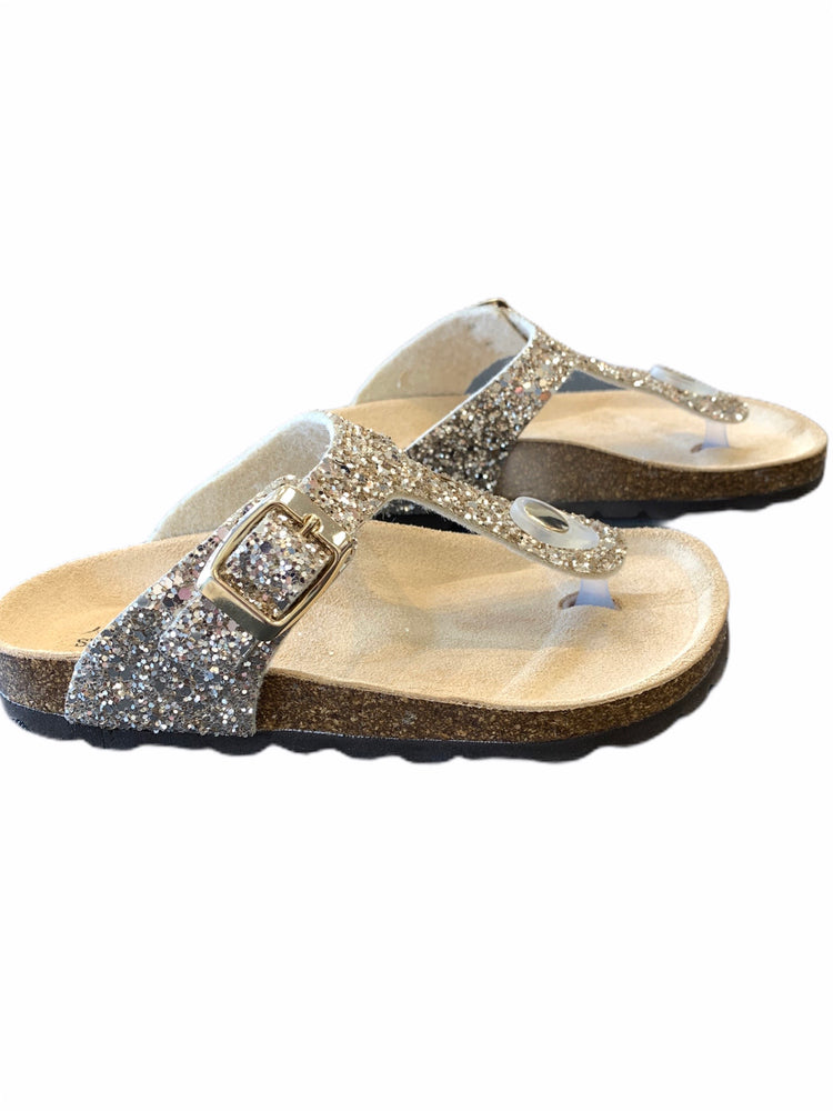 Shoe b 76 Gold Glitter Sandal