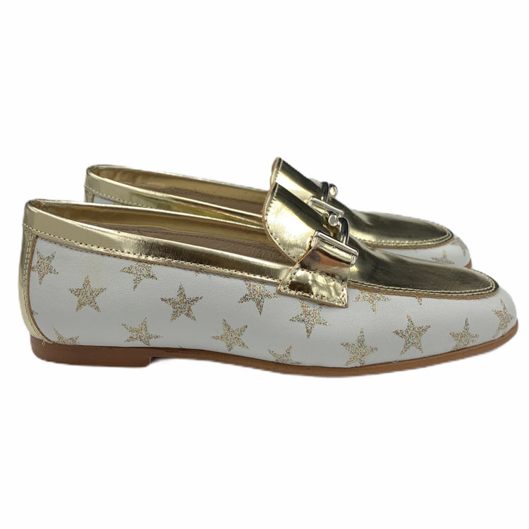 Hoo Gold Star Slip On Chain Loafer 2317p