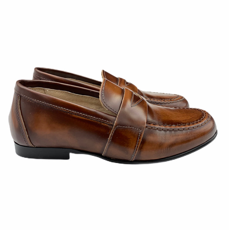 Hoo Ralphs Brown Leather Loafer