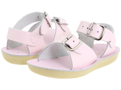 Salt Water Light Pink Patent Surfer Sandal