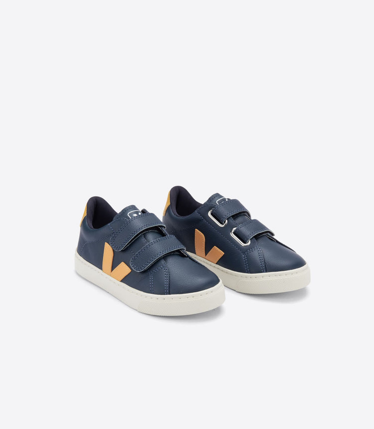 Veja Navy Velcro Sneaker 3016