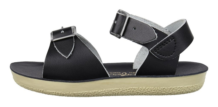 Salt Water Black Surfer Sandal