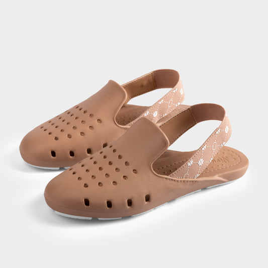 Slingers Tan Inspired Slingback Water Shoe