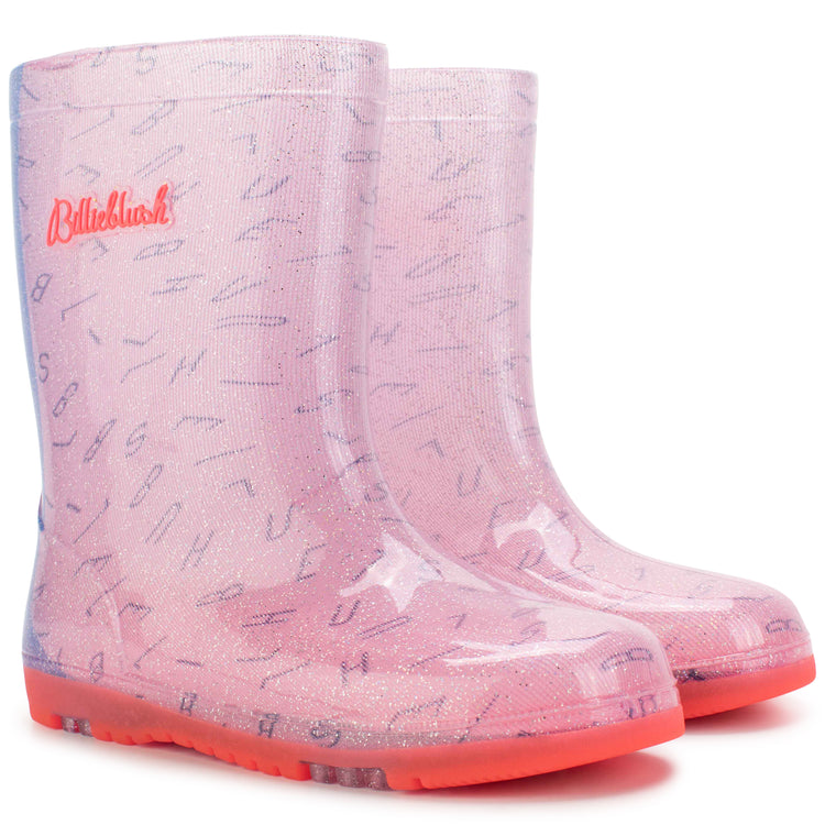 Billie Blush Pink Rainboot U19320