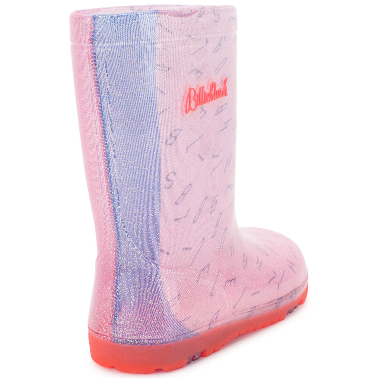 Billie Blush Pink Rainboot U19320