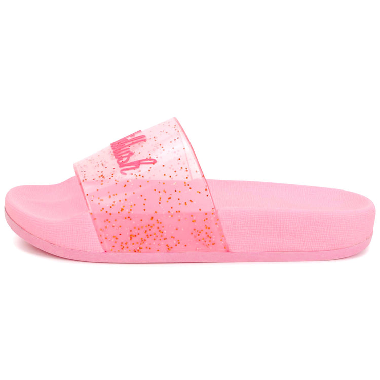 Billie Blush Pink Glitter Slide 19344