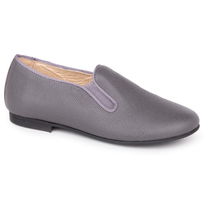 Andanines Grey Smoking Slip On 182447