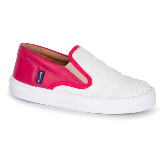 Atlanta Mocassin Pink  Color Changing Slip On Sneaker 14415