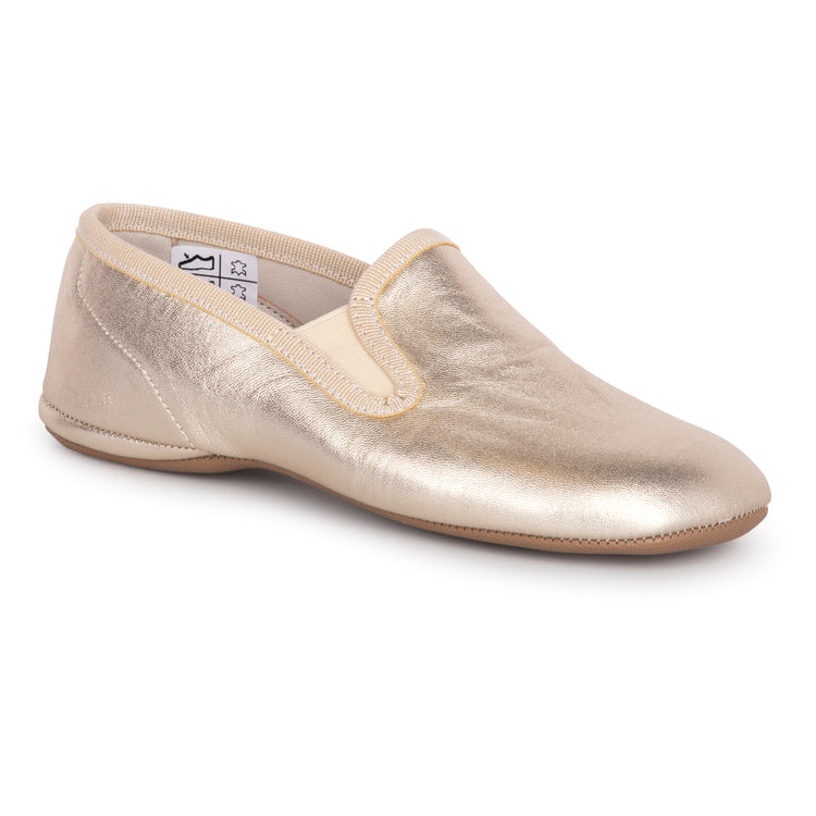 Pepe' Gold Slipper Slip on Loafer 280