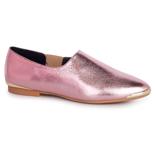 Esporre Pink Metallic Slip On GS527