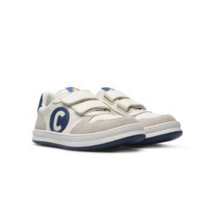 Camper Light Grey Velcro Logo Sneaker K800436