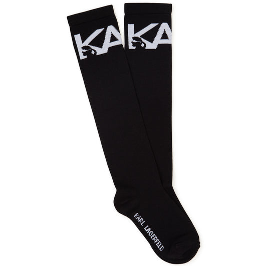 KARL LAGERFELD-Z10148- - BLACK SOCK