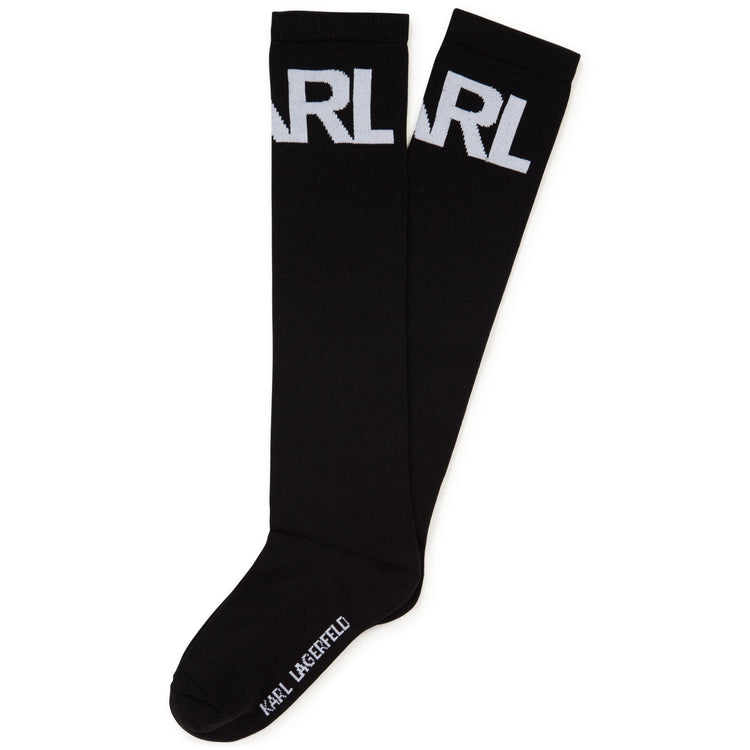 KARL LAGERFELD-Z10148- - BLACK SOCK