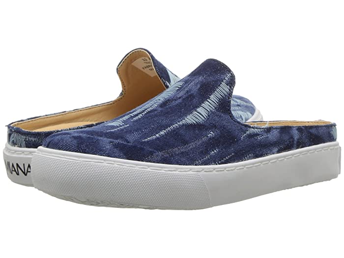 Amiana Denim Blue Sneaker Mule A5438