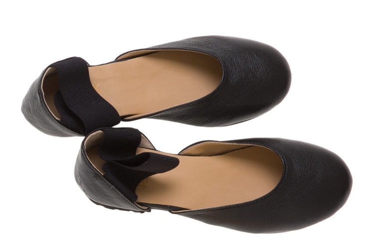 Orimusi Black Ballerina Flat Tapx02