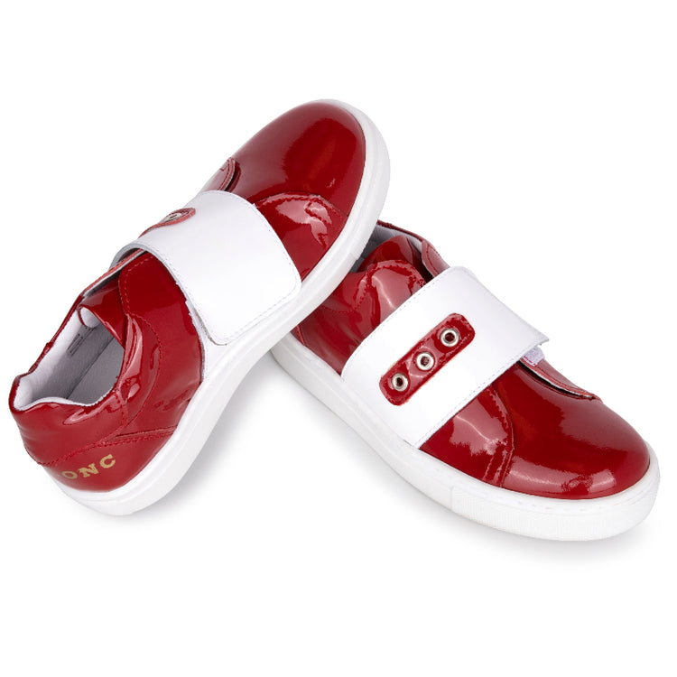 blublonc-red-velcro-sneaker-girls