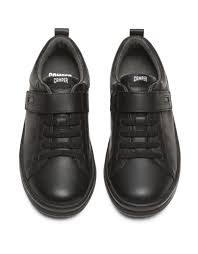 Camper Black No Tie Velcro Sneaker k800319