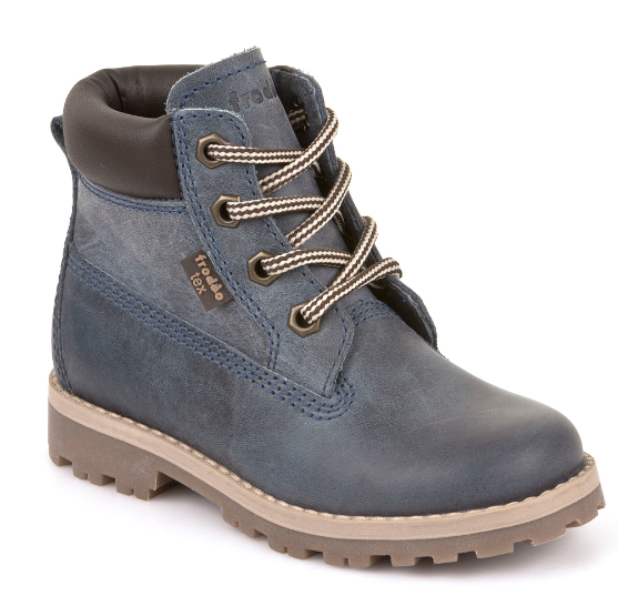 Froddo Tex Denim Blue Waterproof Lace Up Boot G3110113