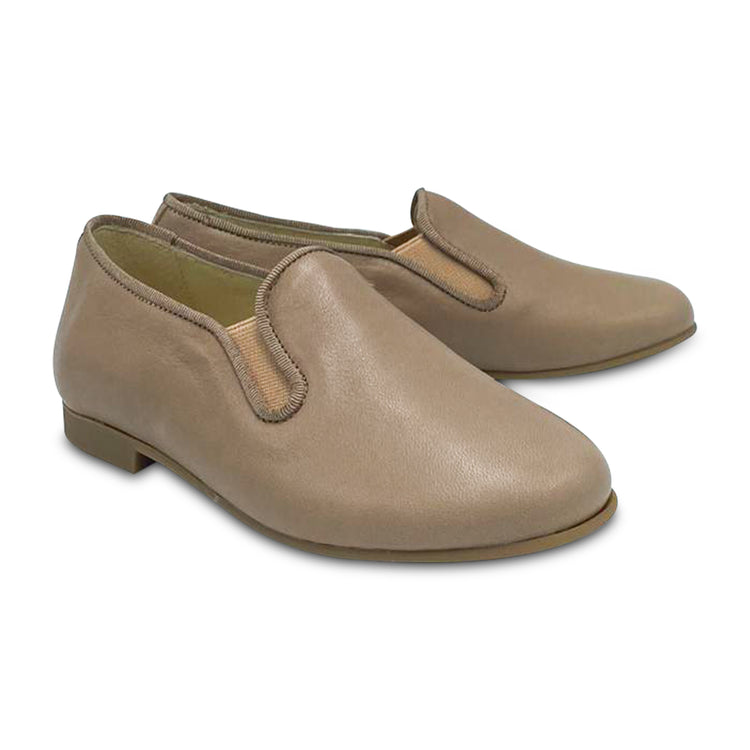 Andanines Taupe Smoking Shoe