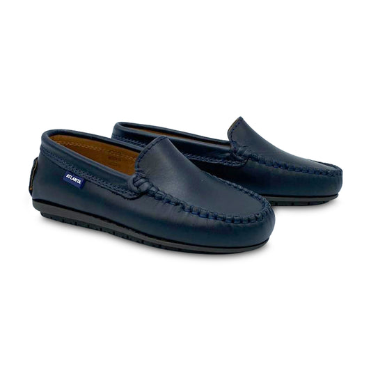 Atlanta Moccasin Midnight Blue Loafer 18378