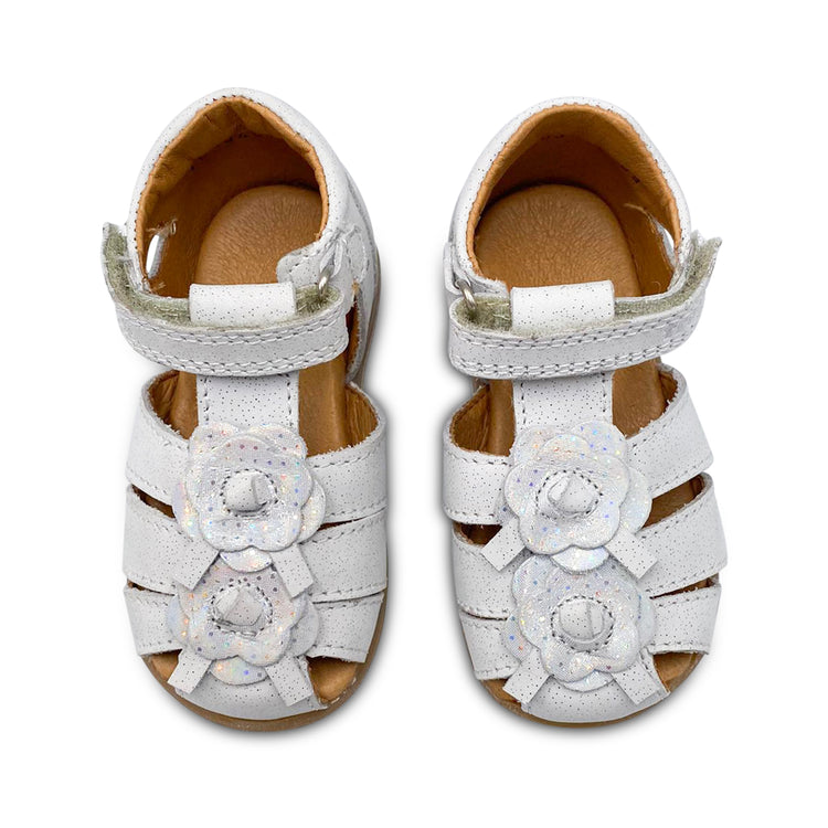 Froddo White Flower Closed Toe Sandal G2150144