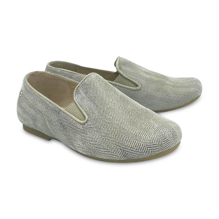 Manuela De Juan Taupe Herring Smoking Shoe S2488-21