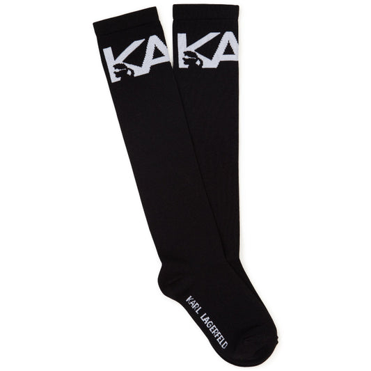 karl-lagerfeld-black-long-socks-girls