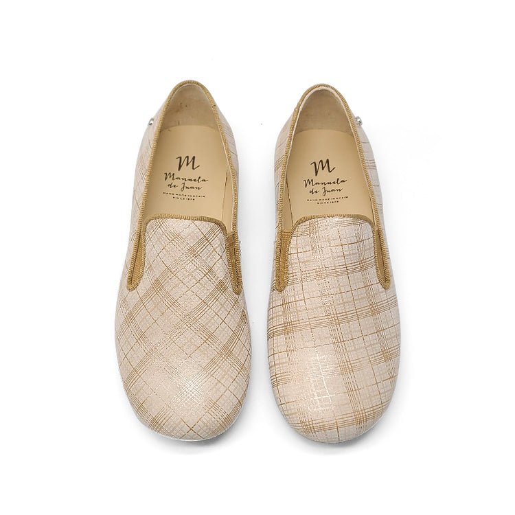 manuela-de-juan-beige-plaid-smoking-shoe-boys