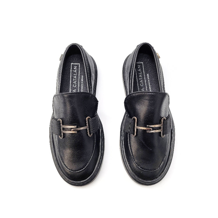 maria-catalan-black-leather-slip-on-sneaker-girls