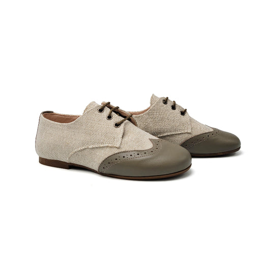 maria-catalan-taupe-linen-lace-boys-shoe