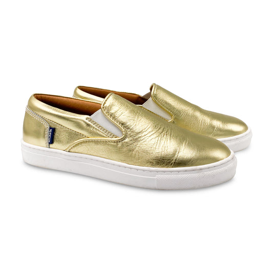 Atlanta Gold Slip On Sneaker b830