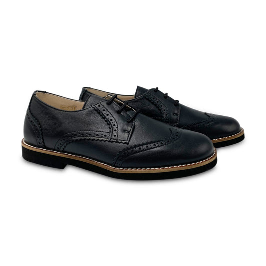 Hoo Black Lace Oxford Black Lightweight Sole cv2276