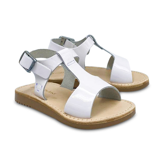 Freshly Picked Malibu White Patent Sandal