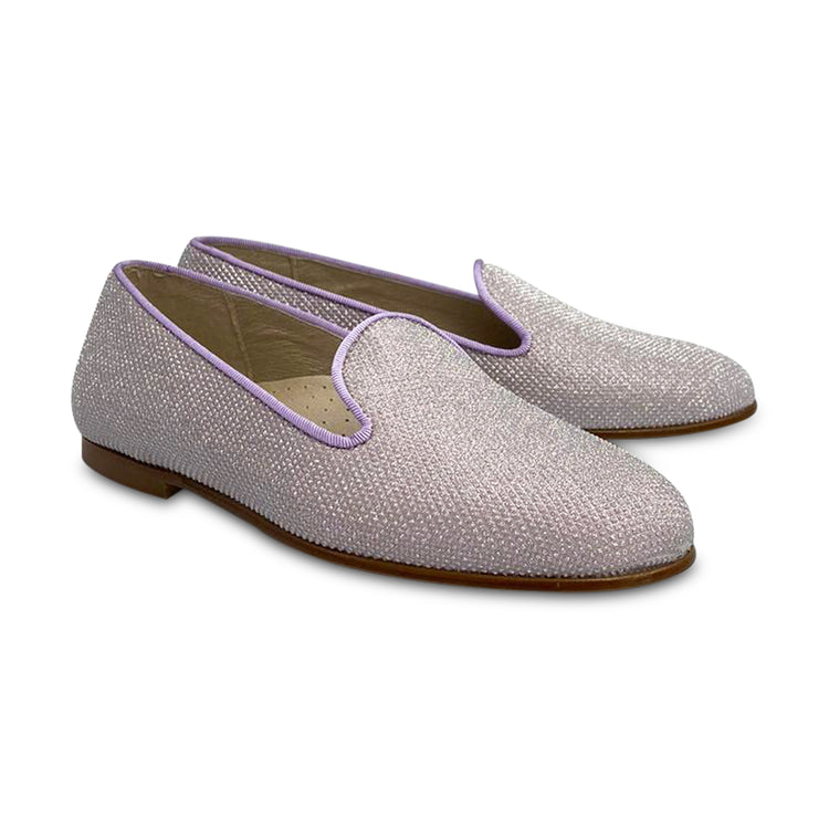 Hoo Lilac Shimmer Slip On 2432