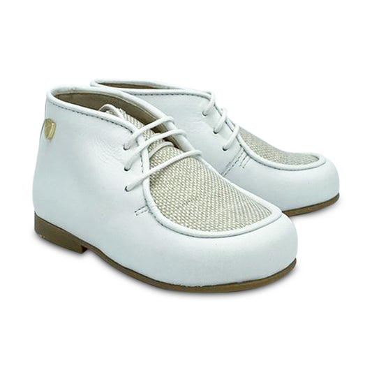 Venettini Roy White Lace High Top